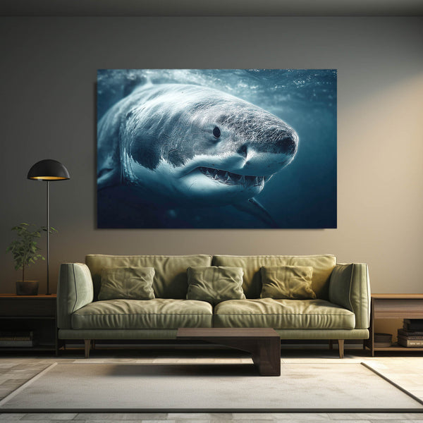 Horizontal Shark Wall Art