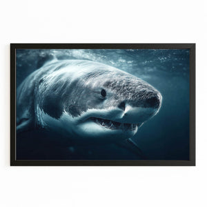 Horizontal Shark Wall Art