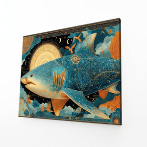 Horizontal Shark Wall Decor