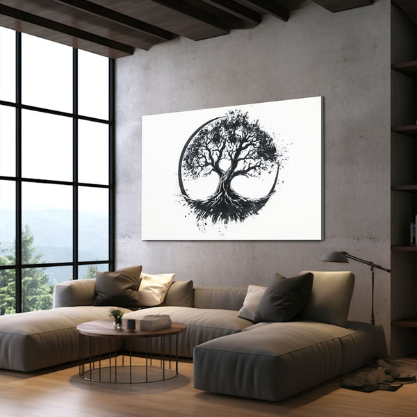 Horizontal Tree Of Life Wall Art