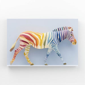 Horizontal Zebra Art