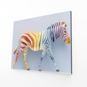 Horizontal Zebra Art