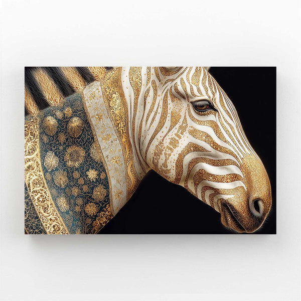 Horizontal Zebra Artwork