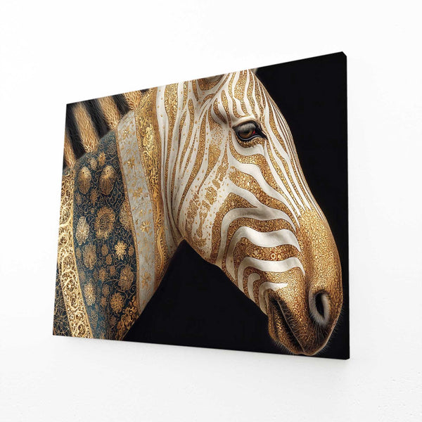 Horizontal Zebra Artwork