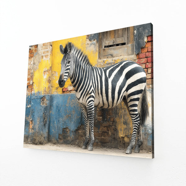 Horizontal Zebra Wall Decor