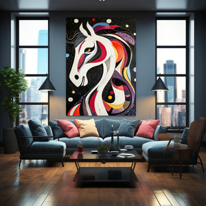 Horse Art Abstract
