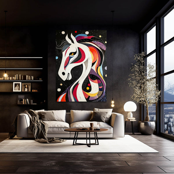 Horse Art Abstract