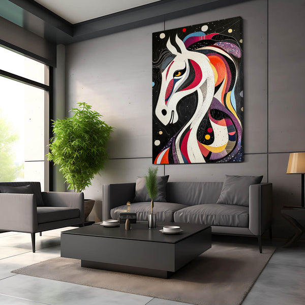 Horse Art Abstract