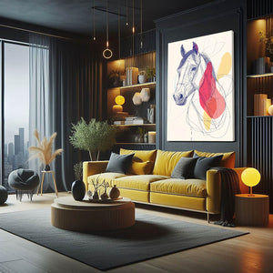 Horse Art Bohoo