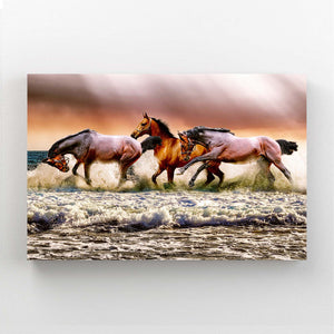 Horse Art Brown