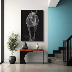 Horse Art Dark