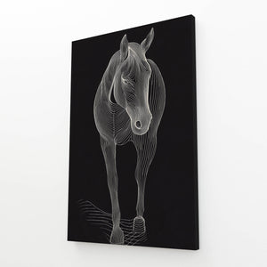 Horse Art Dark