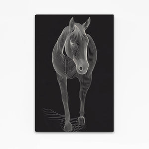 Horse Art Dark