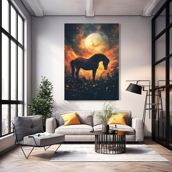 Horse Art In Space