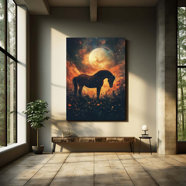 Horse Art In Space
