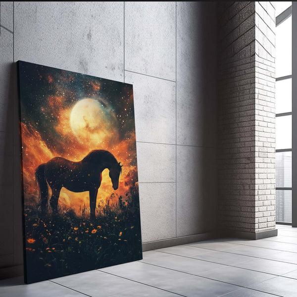 Horse Art In Space