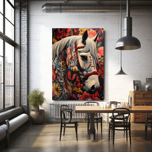 Horse Art On Canvas