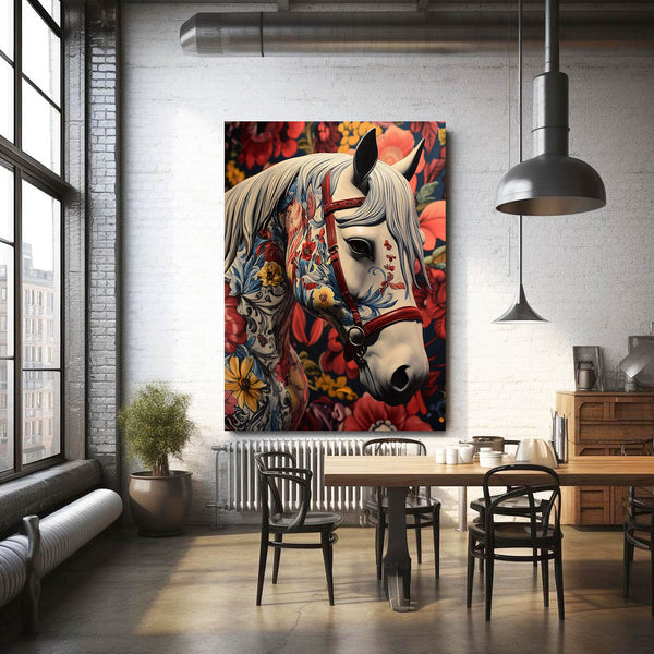 Horse Art On Canvas