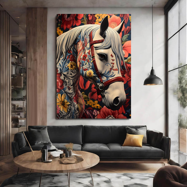 Horse Art On Canvas