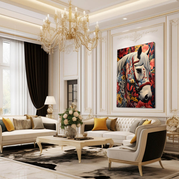 Horse Art On Canvas