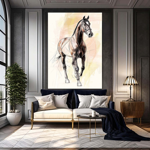 Horse Art Vintage