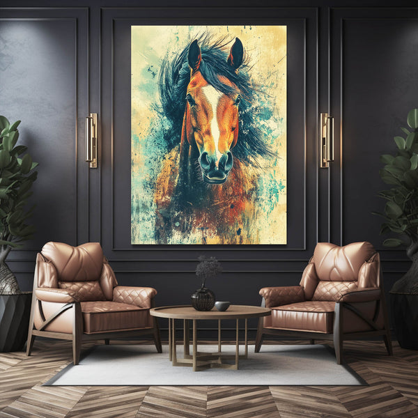 Horse Head Art Print