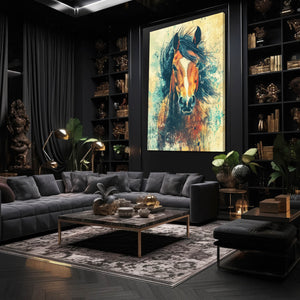 Horse Head Art Print