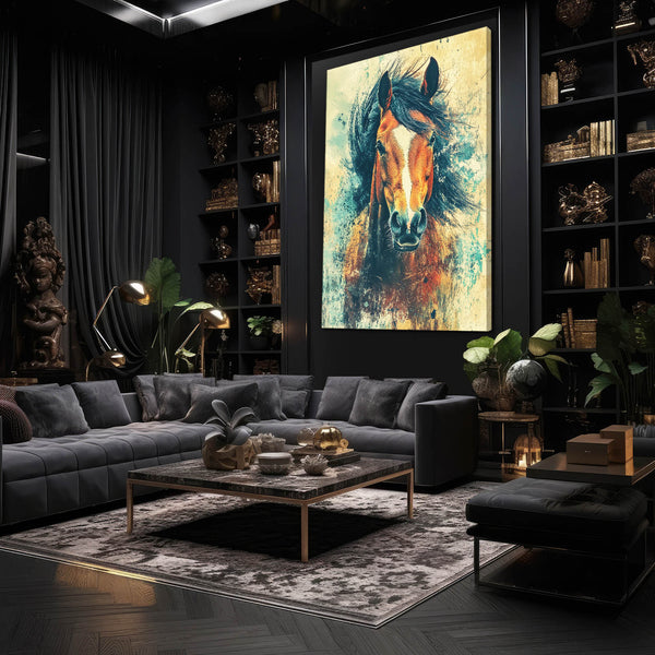 Horse Head Art Print