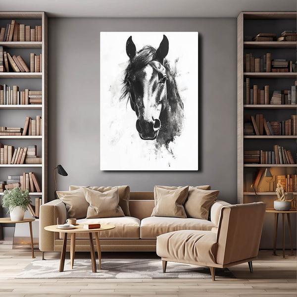 Horse Head Canvas Art