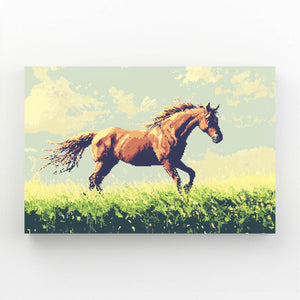 Horse Pixel Art