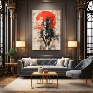Horse Samurai Art
