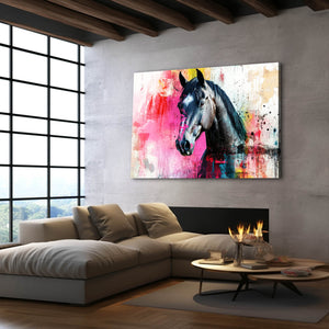 Horse Watercolor Art