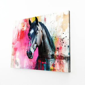 Horse Watercolor Art