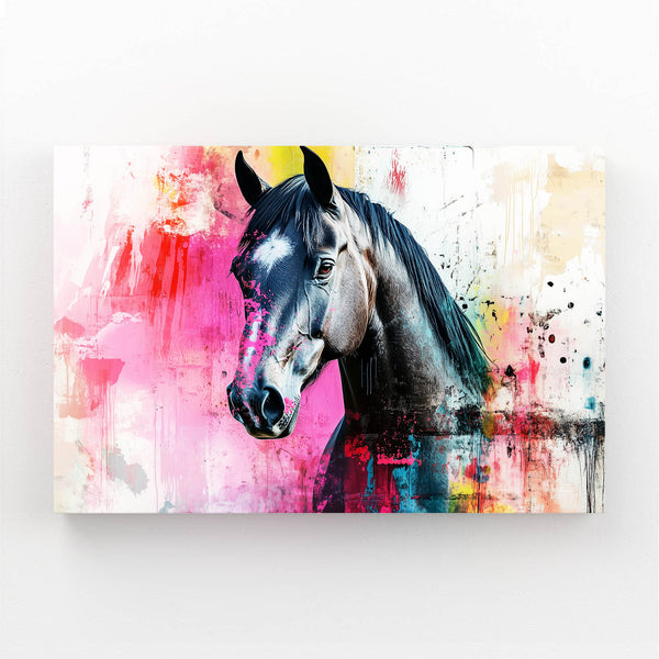 Horse Watercolor Art