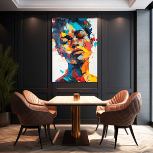 Human Trippy Art Wall | MusaArtGallery™