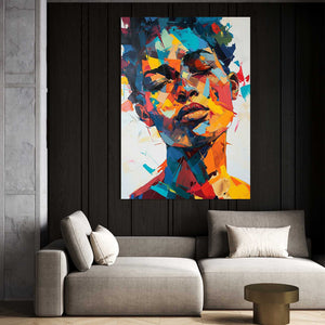 Human Trippy Art Wall | MusaArtGallery™