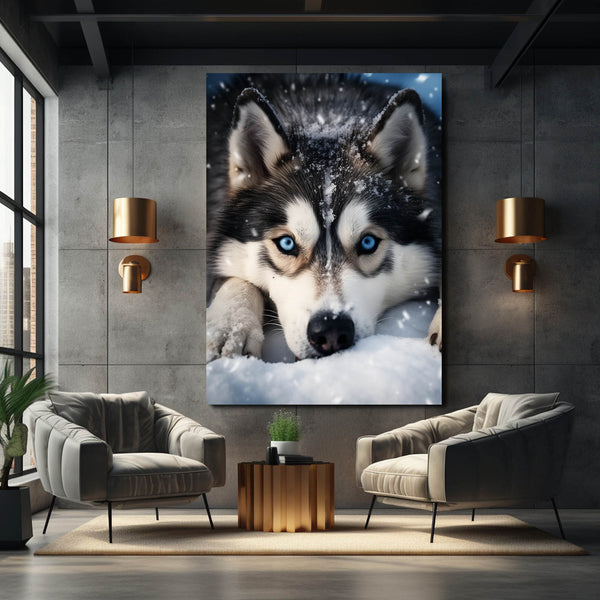 Husky Dog Art