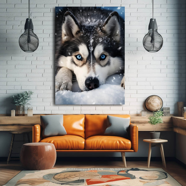 Husky Dog Art