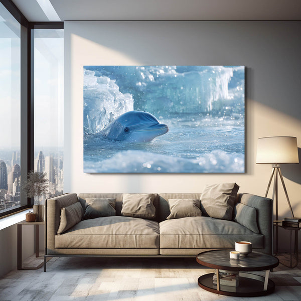 ICE Dolphin Wall Decor