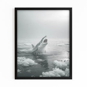 Ice Shark Art