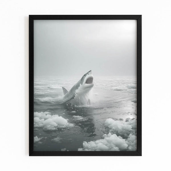 Ice Shark Art