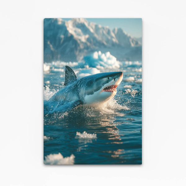 Ice Shark Canvas