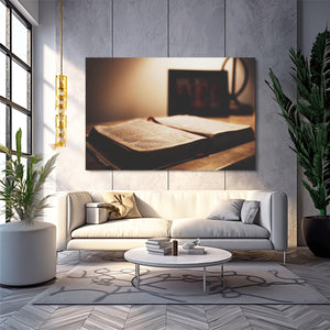 Illuminated Scripture Christian Wall Art | MusaArtGallery™