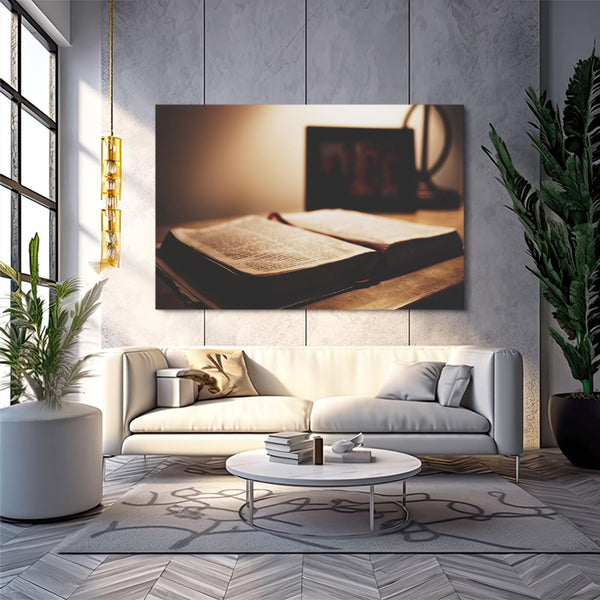 Illuminated Scripture Christian Wall Art | MusaArtGallery™