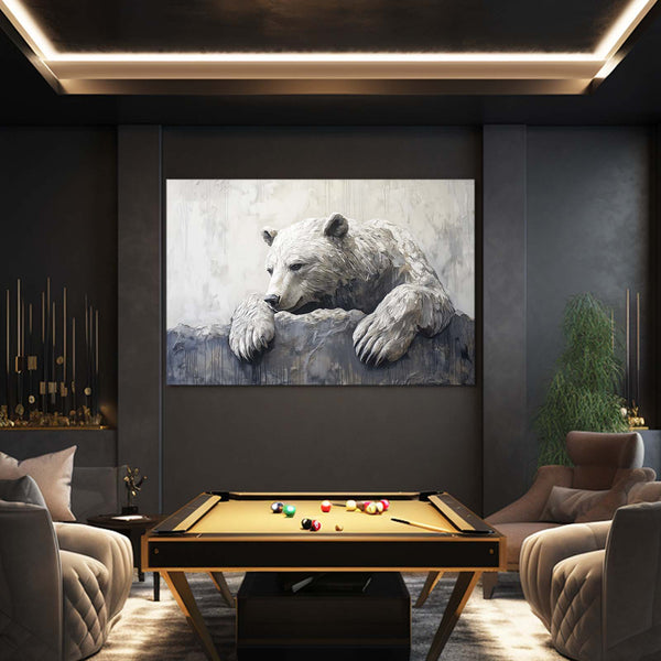 Impressionism Bear Wall Art