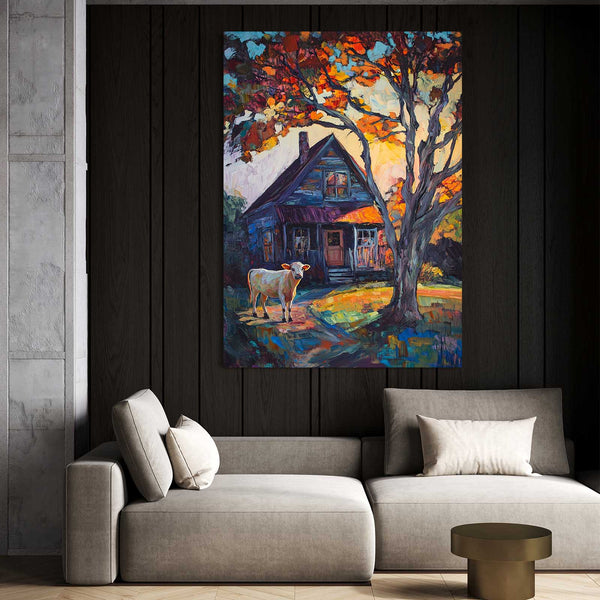 Impressionist Cow Print