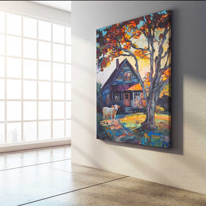 Impressionist Cow Print