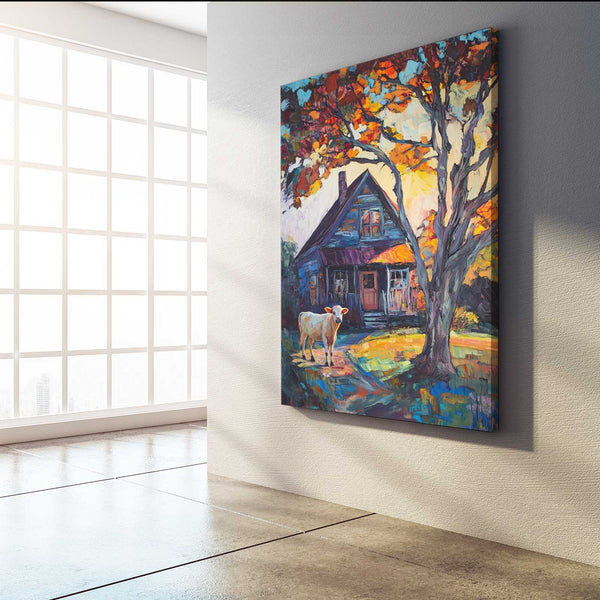 Impressionist Cow Print