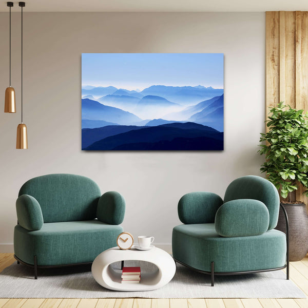 Impressionist Mountain Wall Art | MusaArtGallery™ 