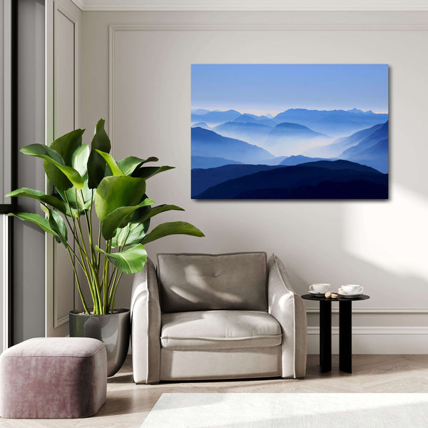 Impressionist Mountain Wall Art | MusaArtGallery™ 